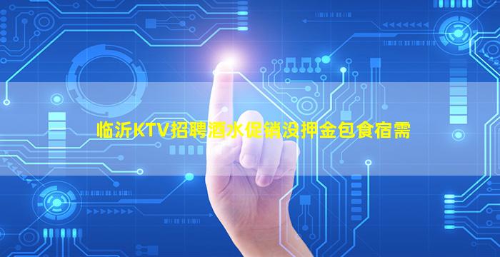临沂KTV招聘酒水促销没押金包食宿需